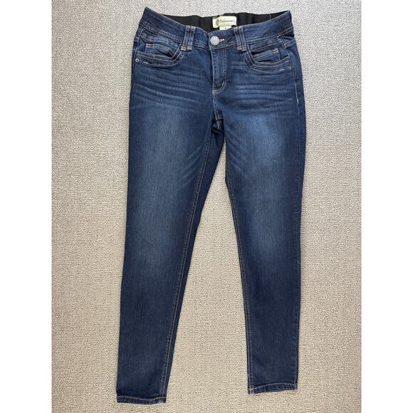 Democracy Jeans Ab Technology Skinny Ankle Dark Wash Size 6 - Picture 1 of 8